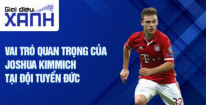 Vai trò quan trọng của Joshua Kimmich tại Đội tuyển Đức